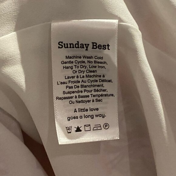 Aritzia Sunday Best Lipinski Dress with Adjustable Straps Size 10 - Picture 9 of 16